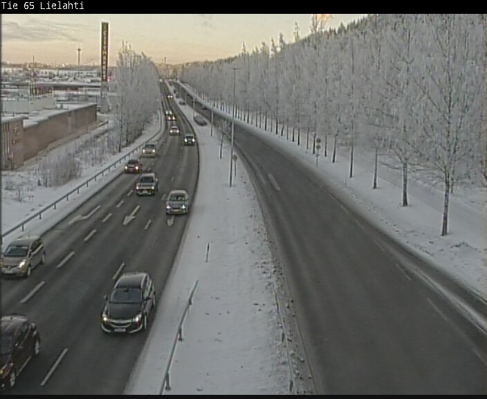 Weather Camera Image Väg 65 Tammerfors, Lielahti, Tampere, Pirkanmaa