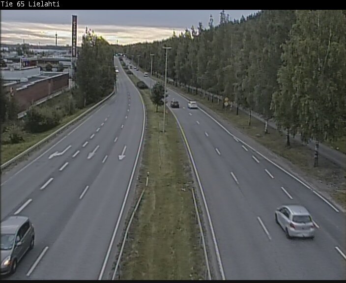Weather Camera Image Väg 65 Tammerfors, Lielahti, Tampere, Pirkanmaa
