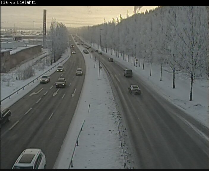 Weather Camera Image Väg 65 Tammerfors, Lielahti, Tampere, Pirkanmaa