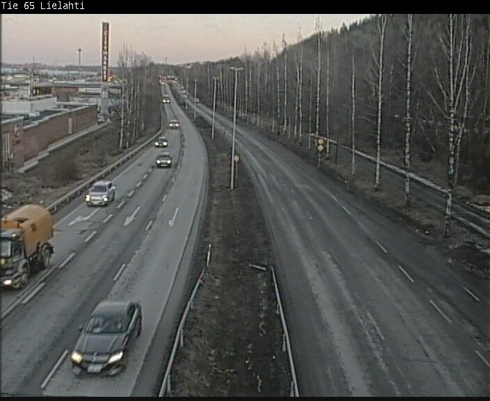 Weather Camera Image Road 65 Tampere, Lielahti, Tampere, Pirkanmaa