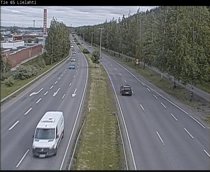 Weather Camera Image Road 65 Tampere, Lielahti, Tampere, Pirkanmaa