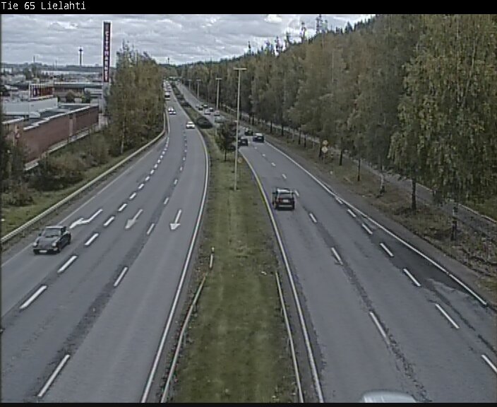 Weather Camera Image Väg 65 Tammerfors, Lielahti, Tampere, Pirkanmaa