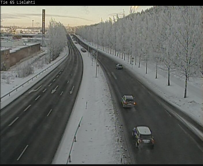 Weather Camera Image Väg 65 Tammerfors, Lielahti, Tampere, Pirkanmaa