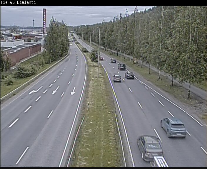 Weather Camera Image Väg 65 Tammerfors, Lielahti, Tampere, Pirkanmaa