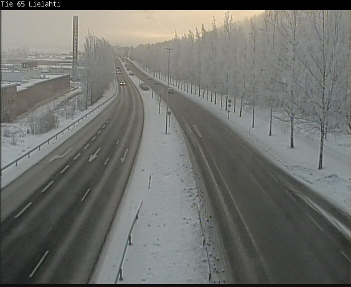 Weather Camera Image Väg 65 Tammerfors, Lielahti, Tampere, Pirkanmaa