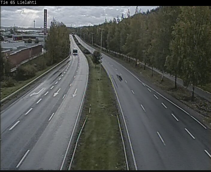 Weather Camera Image Väg 65 Tammerfors, Lielahti, Tampere, Pirkanmaa
