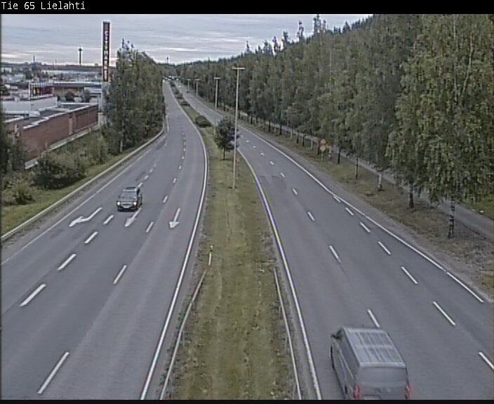 Weather Camera Image Väg 65 Tammerfors, Lielahti, Tampere, Pirkanmaa