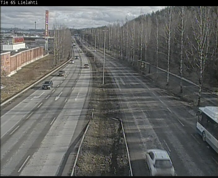Weather Camera Image Road 65 Tampere, Lielahti, Tampere, Pirkanmaa