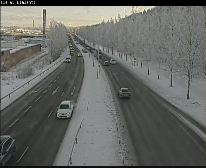 Weather Camera Image Väg 65 Tammerfors, Lielahti, Tampere, Pirkanmaa