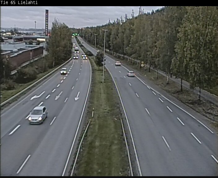 Weather Camera Image Väg 65 Tammerfors, Lielahti, Tampere, Pirkanmaa
