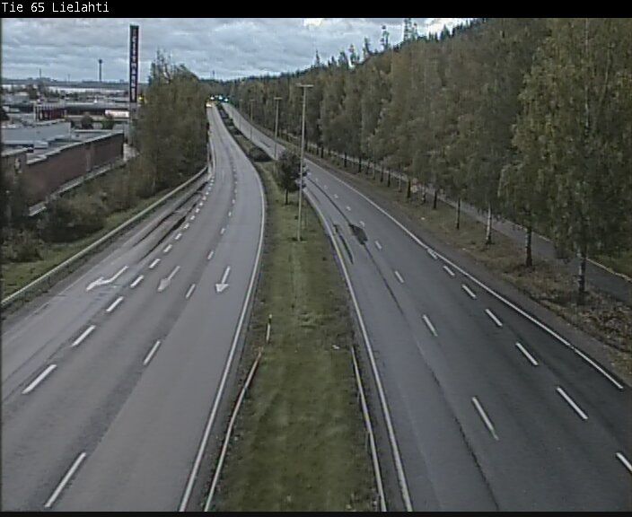 Weather Camera Image Väg 65 Tammerfors, Lielahti, Tampere, Pirkanmaa