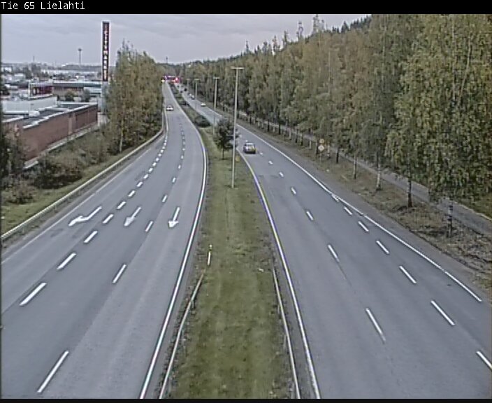 Weather Camera Image Väg 65 Tammerfors, Lielahti, Tampere, Pirkanmaa