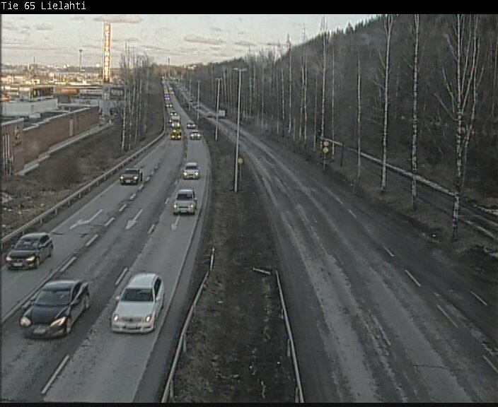 Weather Camera Image Road 65 Tampere, Lielahti, Tampere, Pirkanmaa