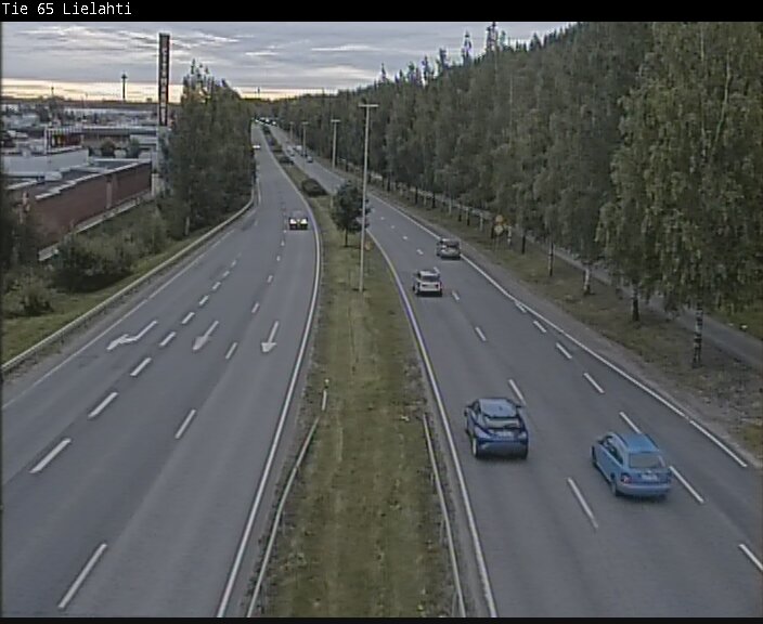 Weather Camera Image Väg 65 Tammerfors, Lielahti, Tampere, Pirkanmaa