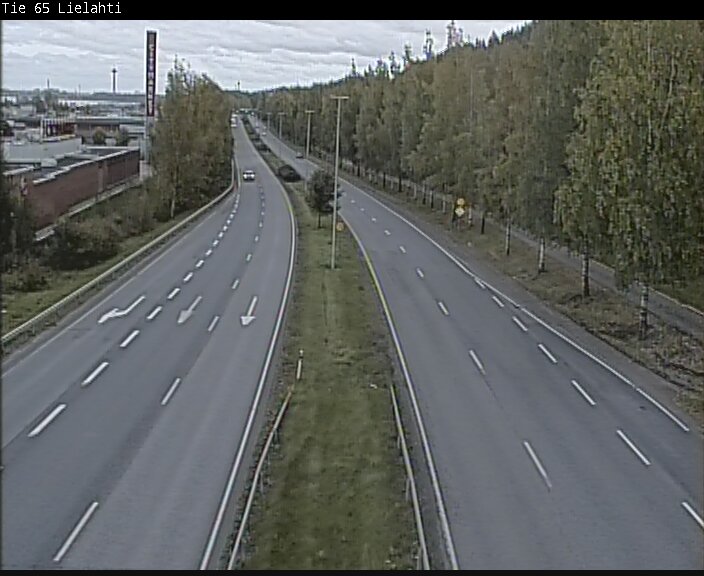 Weather Camera Image Väg 65 Tammerfors, Lielahti, Tampere, Pirkanmaa