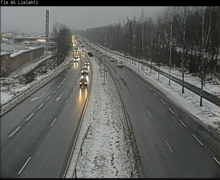 Weather Camera Image Väg 65 Tammerfors, Lielahti, Tampere, Pirkanmaa