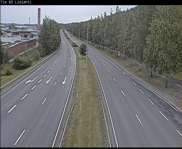 Weather Camera Image Väg 65 Tammerfors, Lielahti, Tampere, Pirkanmaa
