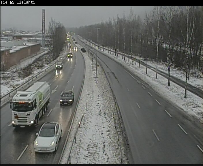 Weather Camera Image Väg 65 Tammerfors, Lielahti, Tampere, Pirkanmaa