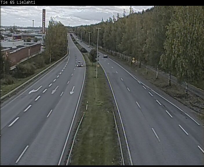 Weather Camera Image Väg 65 Tammerfors, Lielahti, Tampere, Pirkanmaa