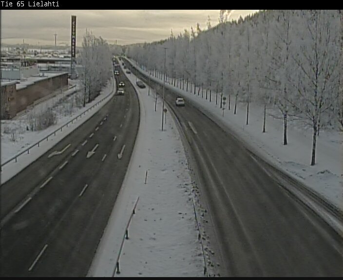 Weather Camera Image Väg 65 Tammerfors, Lielahti, Tampere, Pirkanmaa