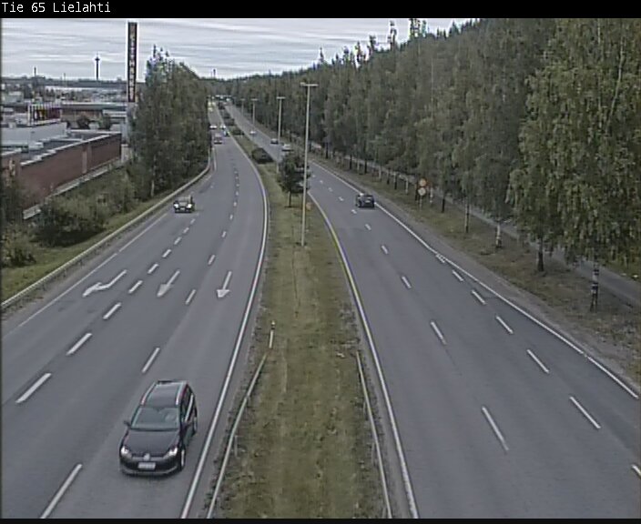 Weather Camera Image Väg 65 Tammerfors, Lielahti, Tampere, Pirkanmaa
