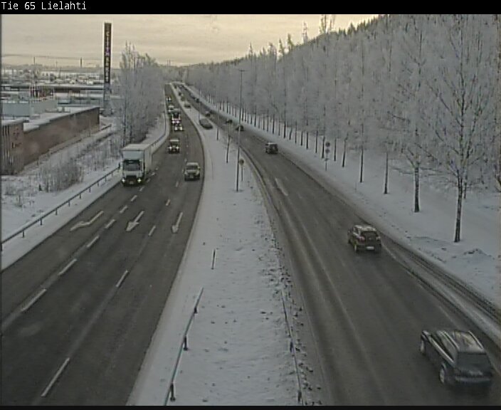 Weather Camera Image Väg 65 Tammerfors, Lielahti, Tampere, Pirkanmaa