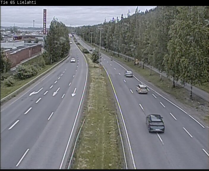 Weather Camera Image Väg 65 Tammerfors, Lielahti, Tampere, Pirkanmaa