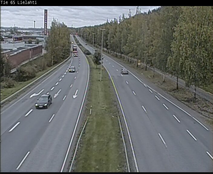 Weather Camera Image Väg 65 Tammerfors, Lielahti, Tampere, Pirkanmaa