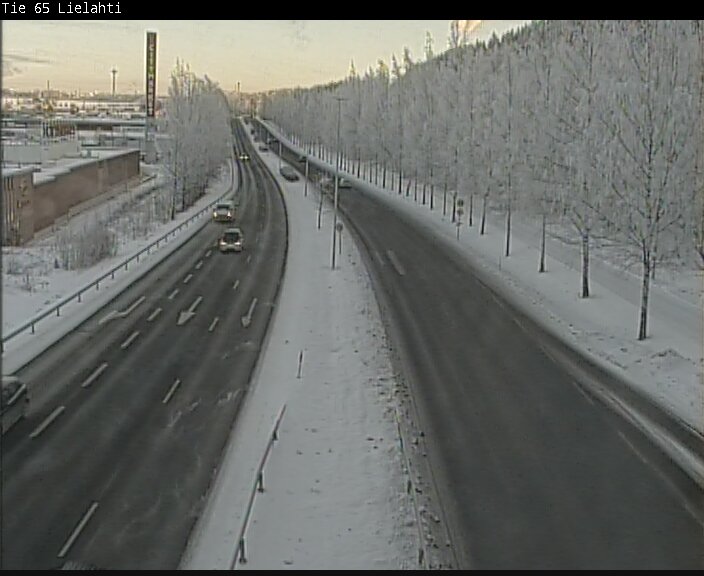 Weather Camera Image Väg 65 Tammerfors, Lielahti, Tampere, Pirkanmaa