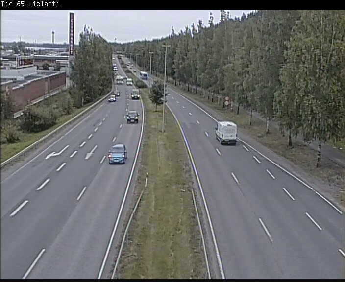 Weather Camera Image Väg 65 Tammerfors, Lielahti, Tampere, Pirkanmaa