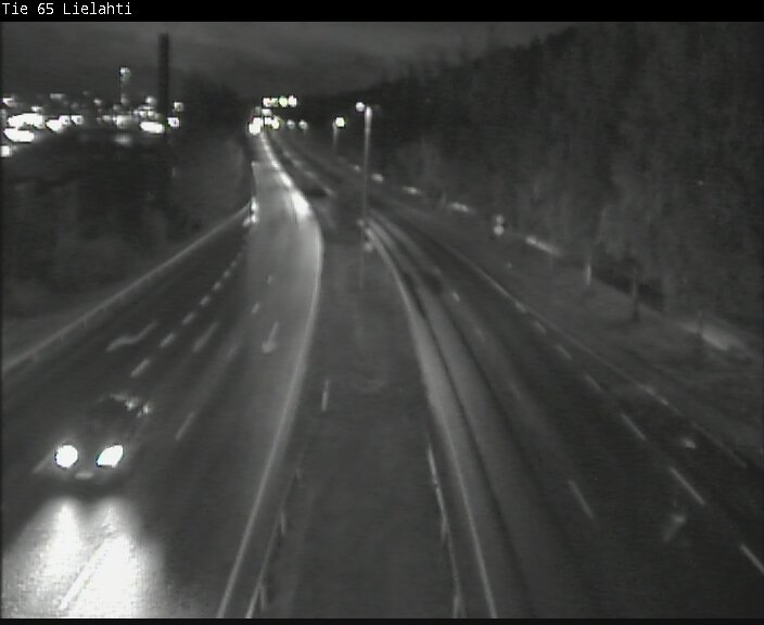 Weather Camera Image Väg 65 Tammerfors, Lielahti, Tampere, Pirkanmaa