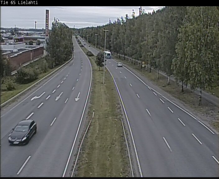 Weather Camera Image Väg 65 Tammerfors, Lielahti, Tampere, Pirkanmaa