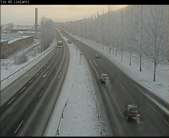 Weather Camera Image Väg 65 Tammerfors, Lielahti, Tampere, Pirkanmaa