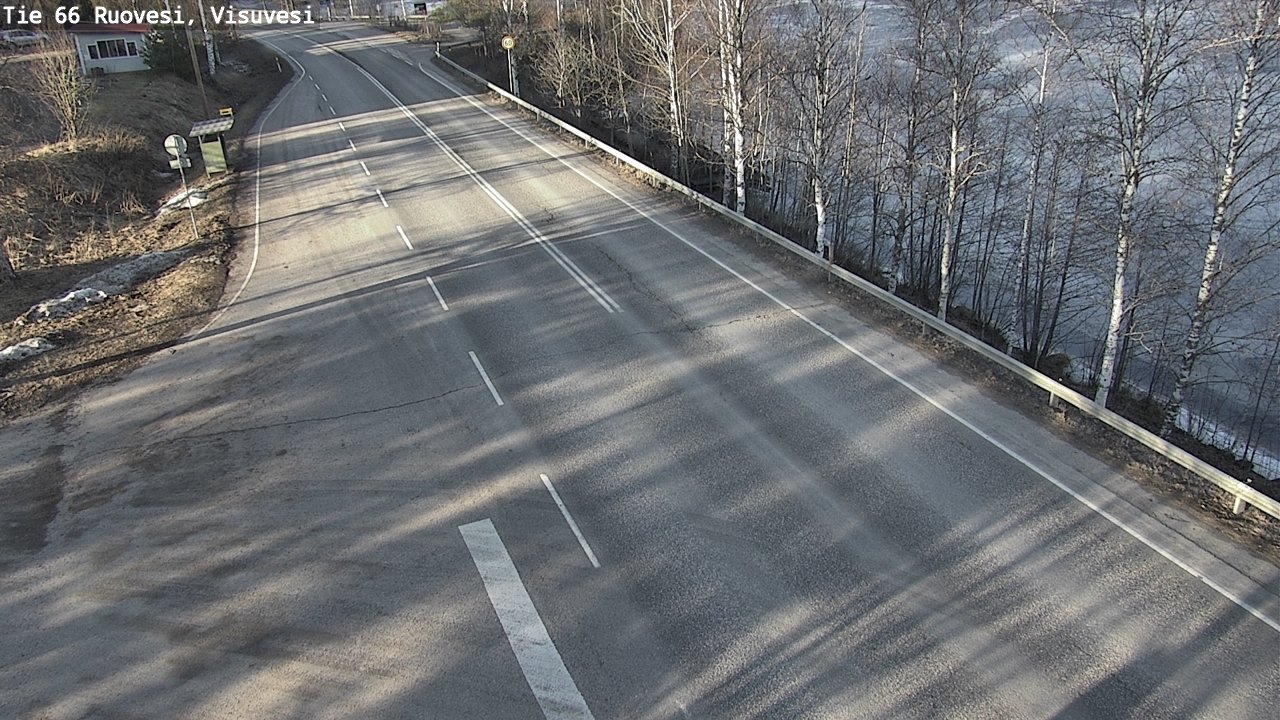 Weather Camera Image Road 66 Ruovesi, Visuvesi, Ruovesi, Pirkanmaa