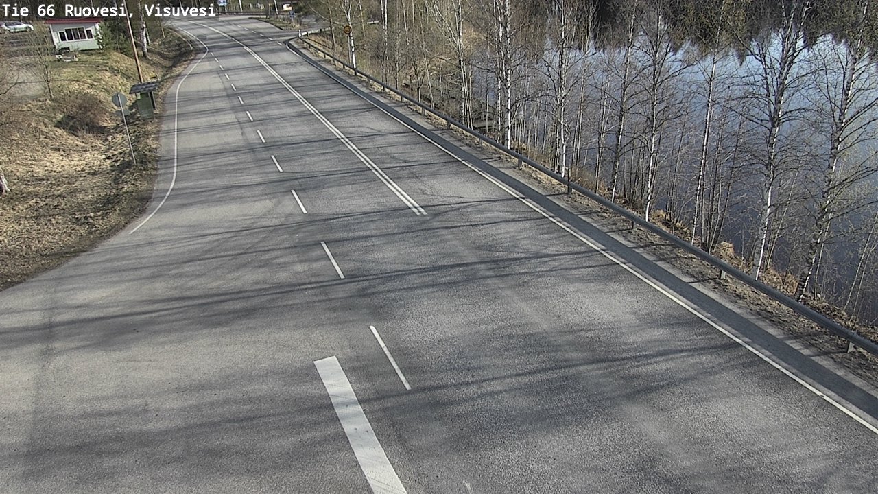 Kelikamerat Kuva Tie 66 Ruovesi, Visuvesi, Ruovesi, Pirkanmaa