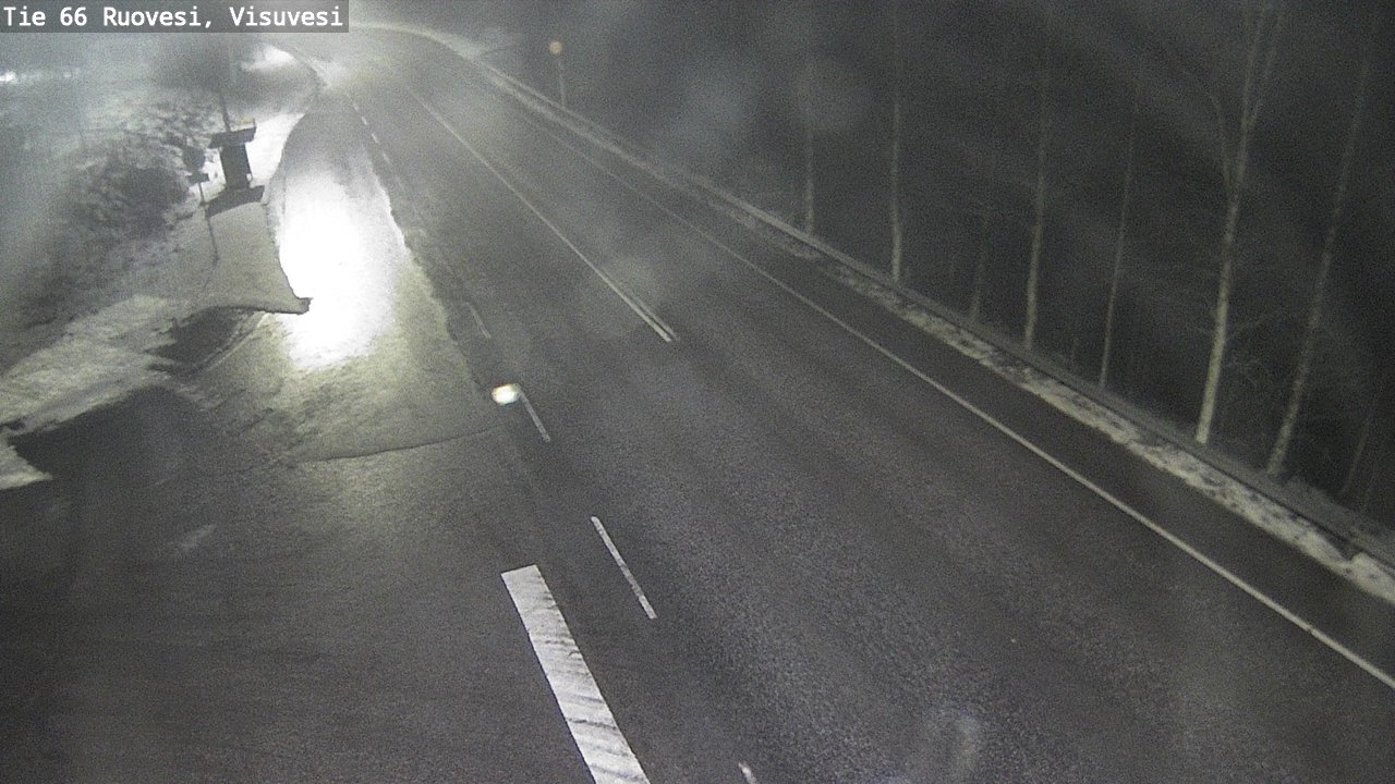 Weather Camera Image Väg 66 Ruovesi, Visuvesi, Ruovesi, Pirkanmaa