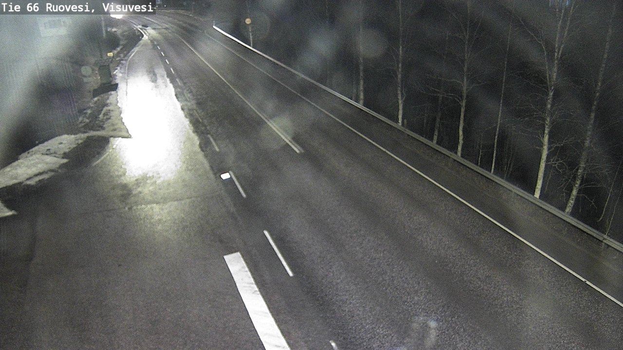 Weather Camera Image Väg 66 Ruovesi, Visuvesi, Ruovesi, Pirkanmaa