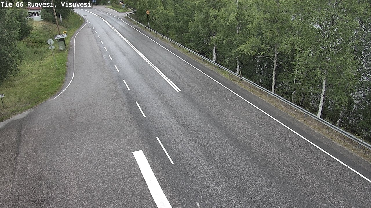 Weather Camera Image Väg 66 Ruovesi, Visuvesi, Ruovesi, Pirkanmaa