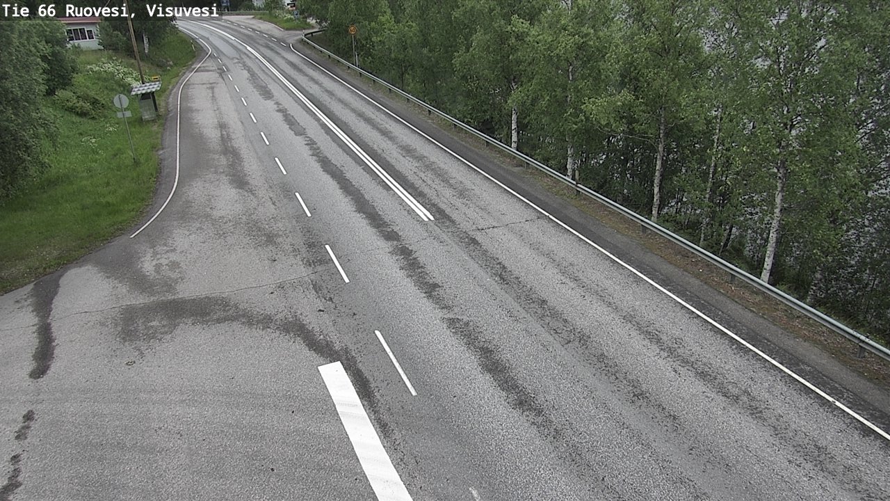 Weather Camera Image Väg 66 Ruovesi, Visuvesi, Ruovesi, Pirkanmaa