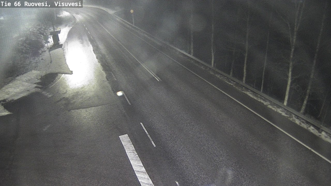 Weather Camera Image Väg 66 Ruovesi, Visuvesi, Ruovesi, Pirkanmaa