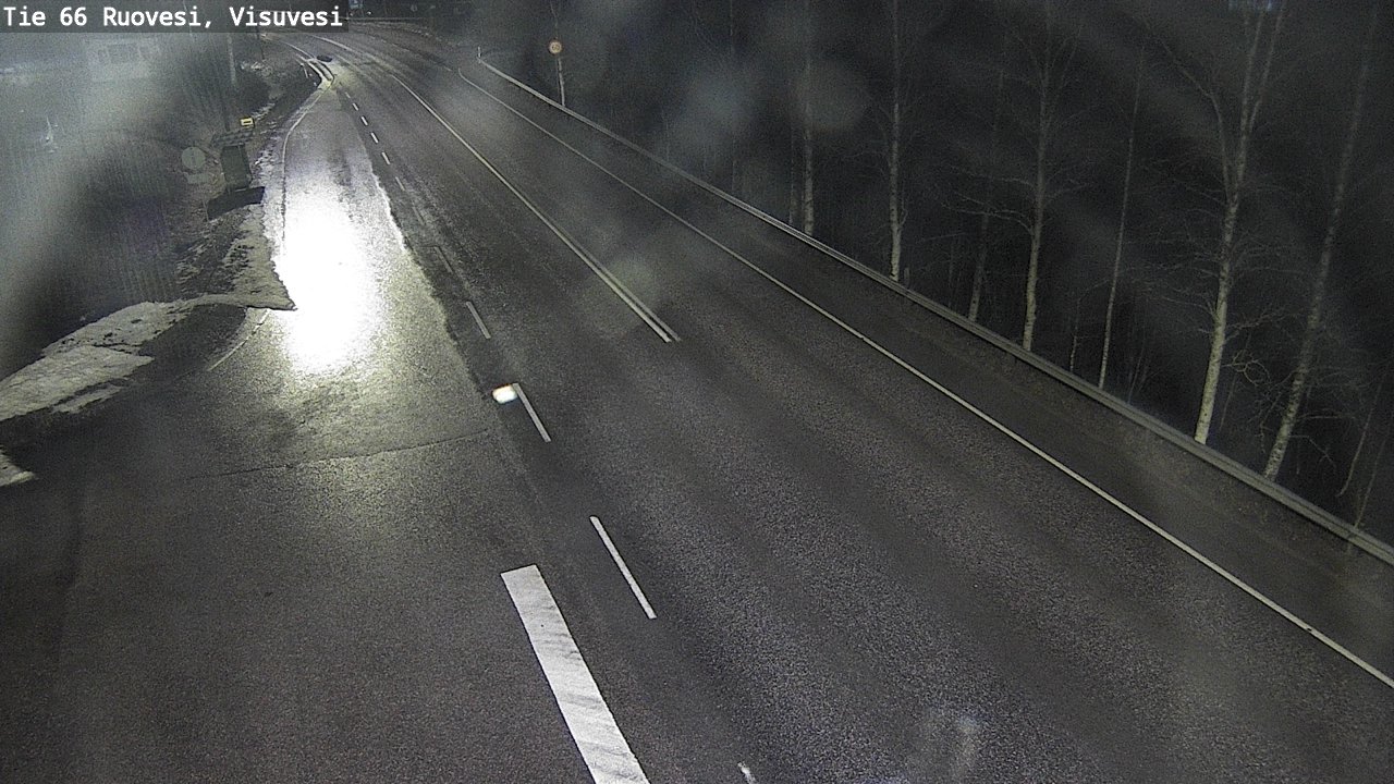 Weather Camera Image Road 66 Ruovesi, Visuvesi, Ruovesi, Pirkanmaa