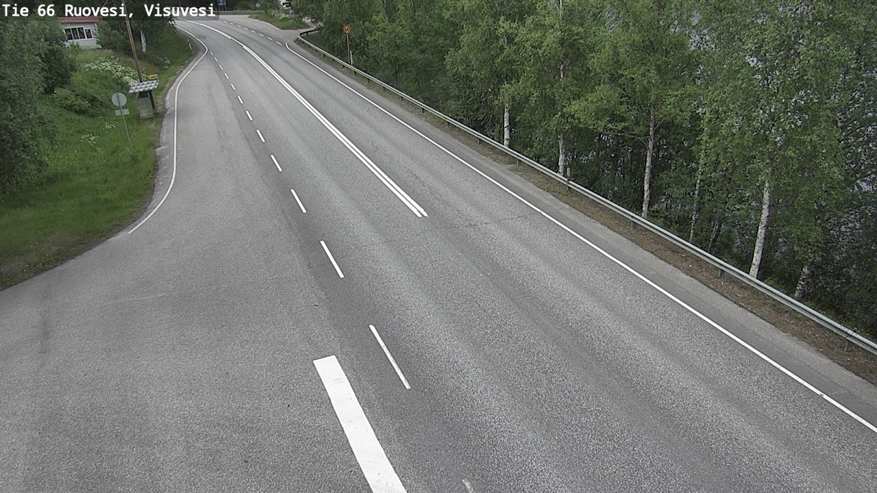 Kelikamerat Kuva Tie 66 Ruovesi, Visuvesi, Ruovesi, Pirkanmaa