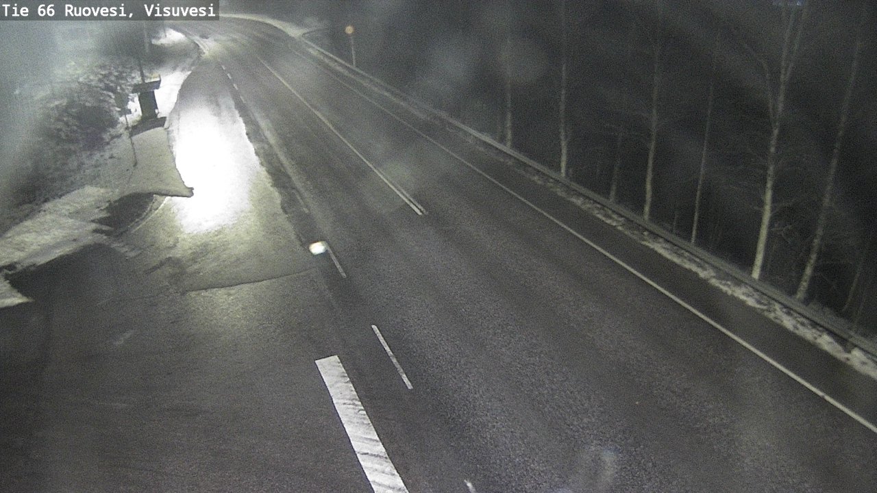 Weather Camera Image Väg 66 Ruovesi, Visuvesi, Ruovesi, Pirkanmaa