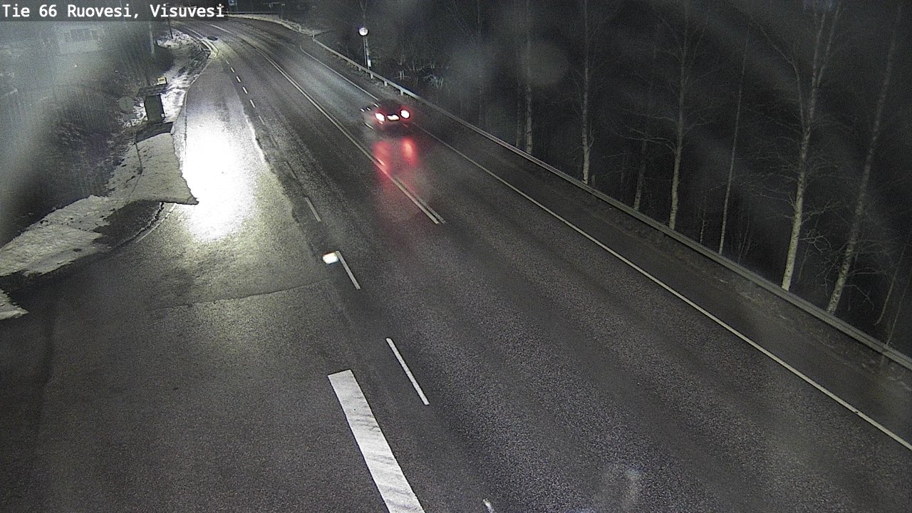 Weather Camera Image Väg 66 Ruovesi, Visuvesi, Ruovesi, Pirkanmaa