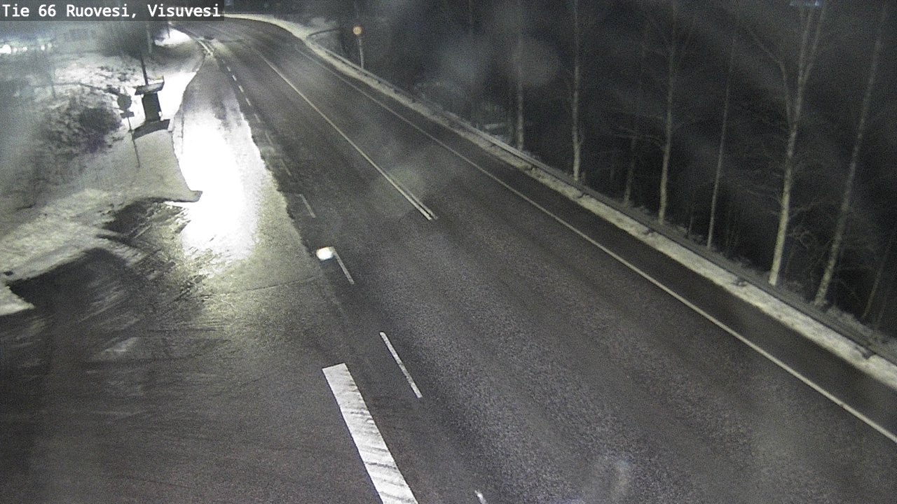 Weather Camera Image Väg 66 Ruovesi, Visuvesi, Ruovesi, Pirkanmaa