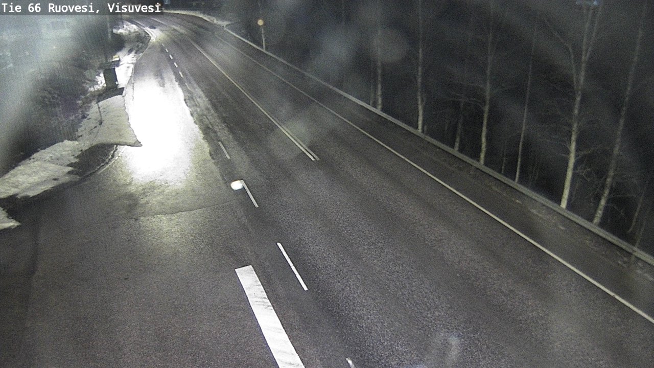 Weather Camera Image Väg 66 Ruovesi, Visuvesi, Ruovesi, Pirkanmaa