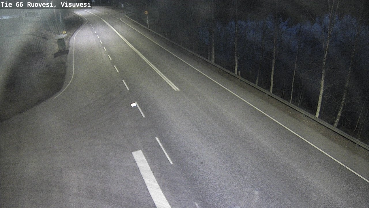 Weather Camera Image Road 66 Ruovesi, Visuvesi, Ruovesi, Pirkanmaa