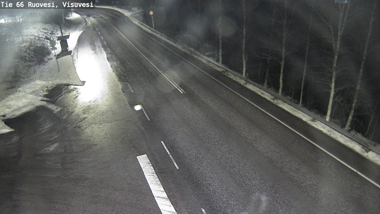 Weather Camera Image Väg 66 Ruovesi, Visuvesi, Ruovesi, Pirkanmaa