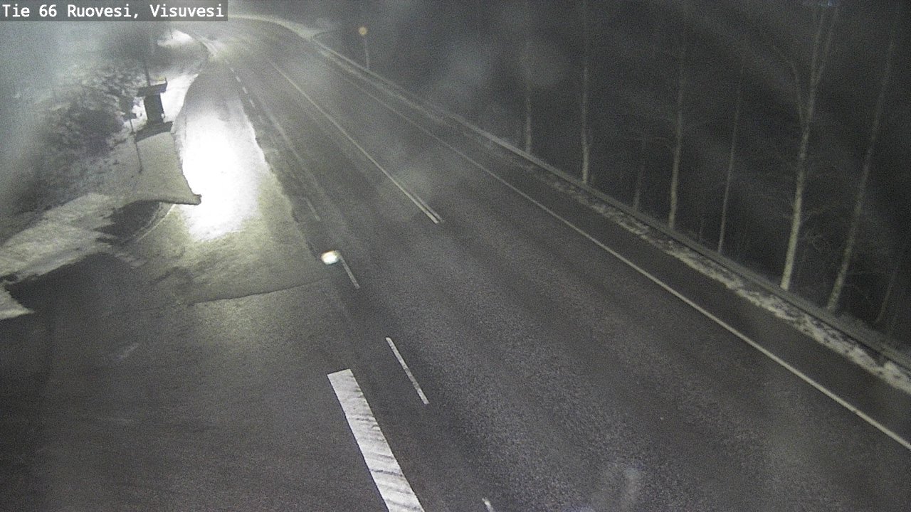 Weather Camera Image Väg 66 Ruovesi, Visuvesi, Ruovesi, Pirkanmaa