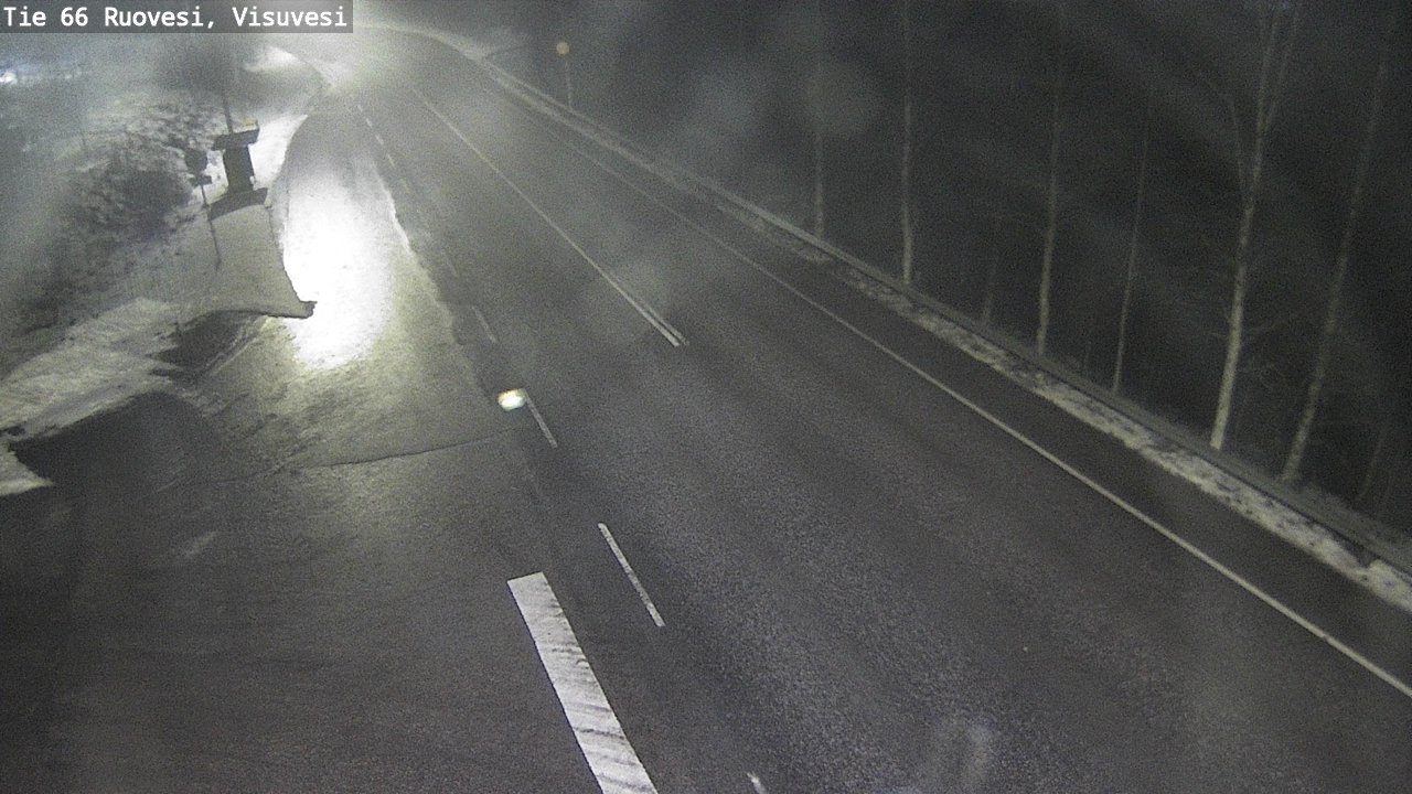 Weather Camera Image Väg 66 Ruovesi, Visuvesi, Ruovesi, Pirkanmaa